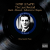 Dinu Lipatti - The Last Recital (16 September 1950) - Dinu Lipatti new Single
