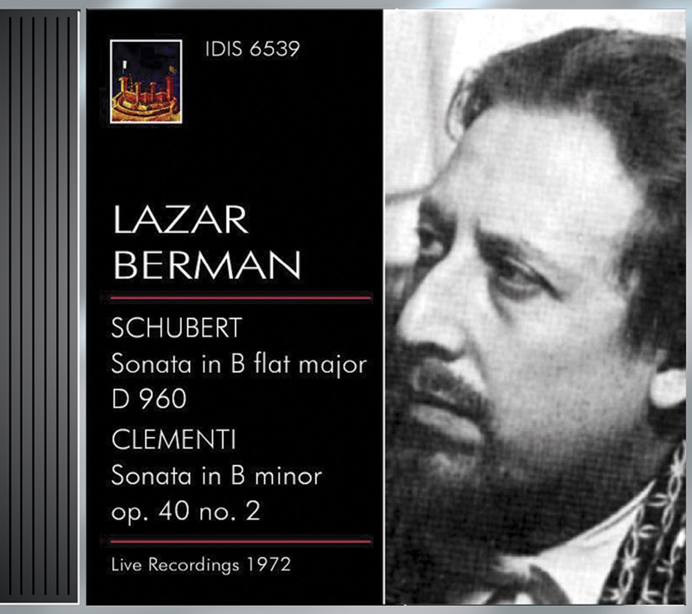 Обложка альбома «Schubert, F.: Piano Sonata No. 21 - Clementi, M.: Piano Sonata, Op. 40, No. 2 (Berman) (1972)» — Lazar Berman