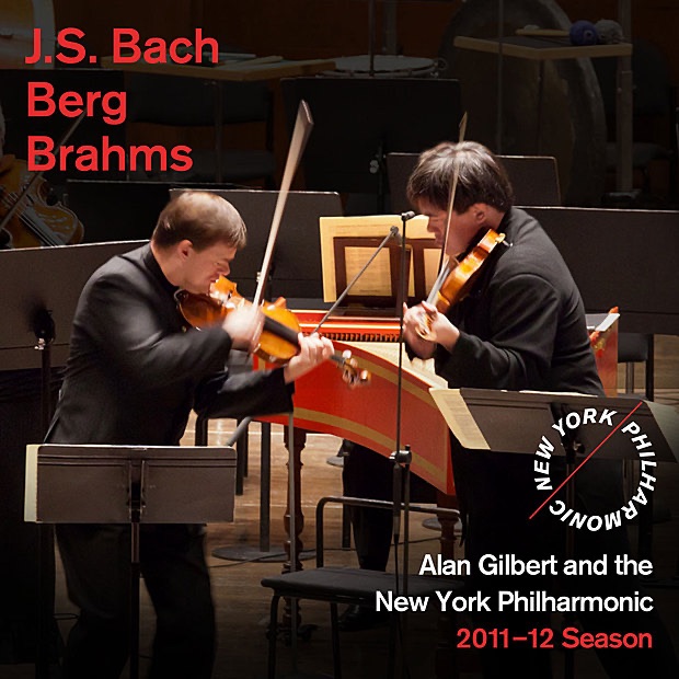 Обложка альбома «Bach, Berg, Brahms» — New York Philharmonic, Alan Gilbert & Frank Peter Zimmermann