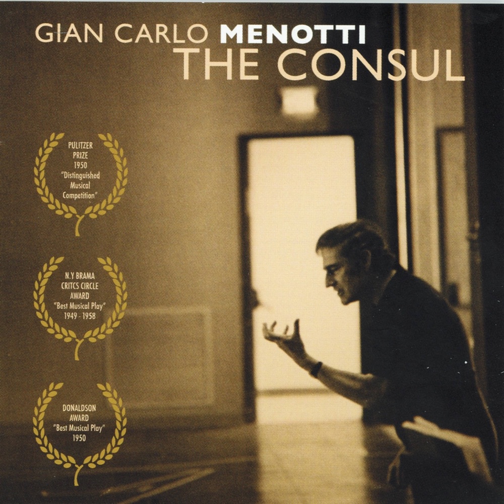 Обложка альбома «Menotti: The Consul» — Lehman Engel & Patricia Neway