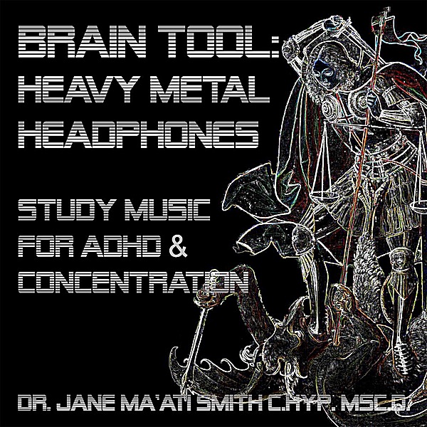 Brain Tool - Heavy Metal Headphones Study Music for ADHD and Concentration cover art