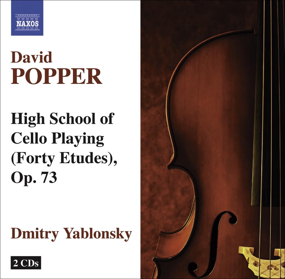 Обложка альбома «Popper: High School of Cello Playing, Op. 73» — Dmitry Yablonsky