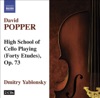 David Popper Hohe Schule Des Violoncello-Spiels (High School of Cello Playing), Op. 73: Etude No. 1 In C Major Popper: High School of Cello Playing, Op. 73
