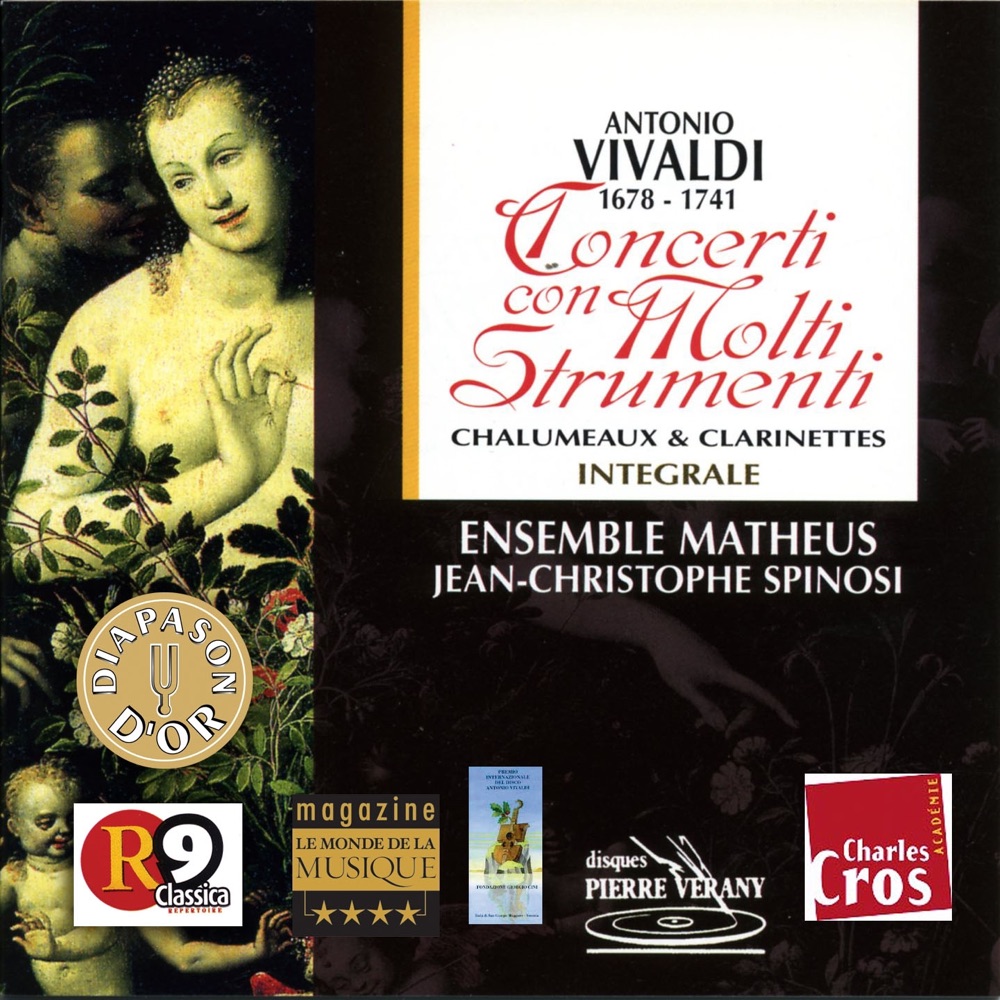 Обложка альбома «Vivaldi: Concerti con molti strumenti vol.1» — Ensemble Matheus & Spinosi Christophe