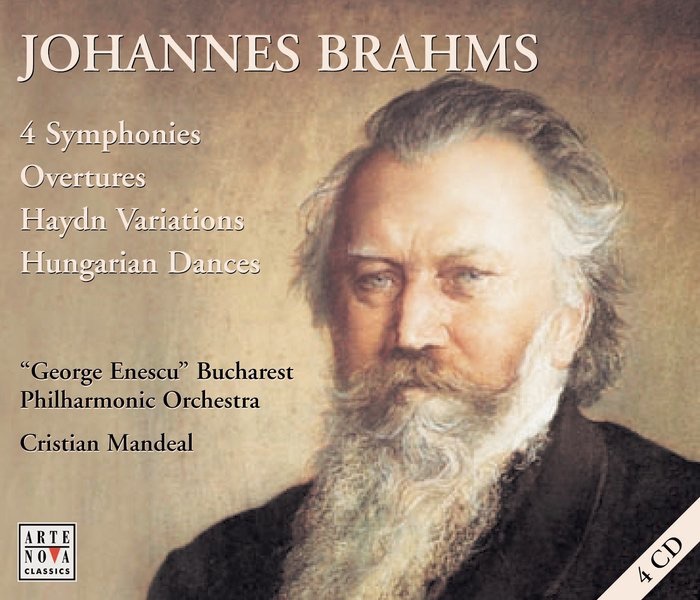 クラシック Johannes Brahms: Symphonien Nr. 1-4 Johannes Brahms: Symphonies No. 1 - 4 - Album by Cristian Mandeal