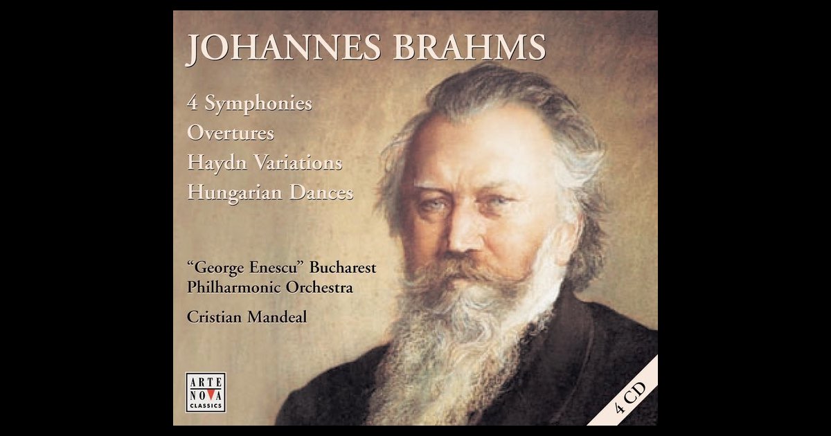 Johannes Brahms: Symphonies No. 1 - 4 - Album by Cristian Mandeal