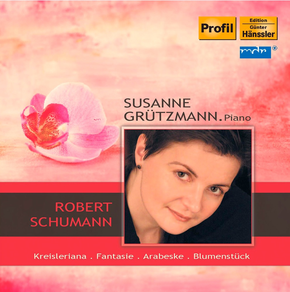 Обложка альбома «Schumann: Kreisleriana - Fantasie - Arabeske - Blumenstück» — Susanne Grutzmann