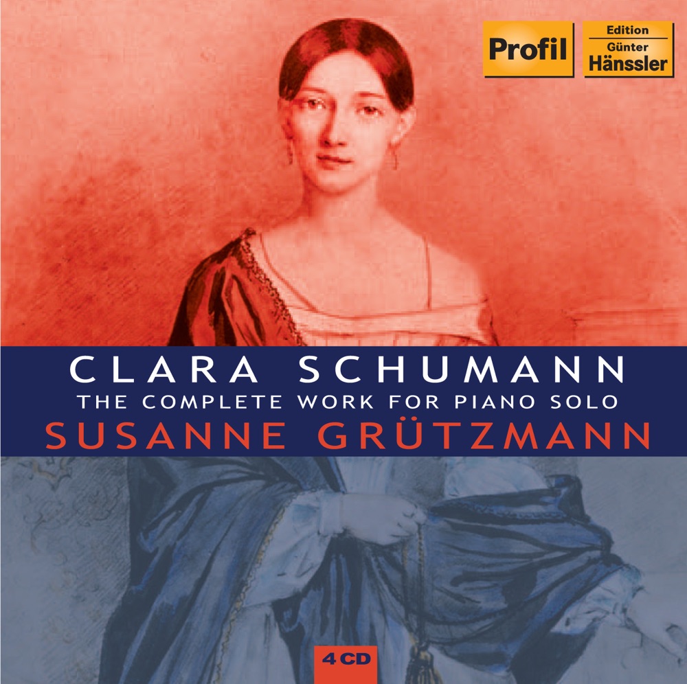 Обложка альбома «Clara Schumann: Piano Works» — Susanne Grutzmann