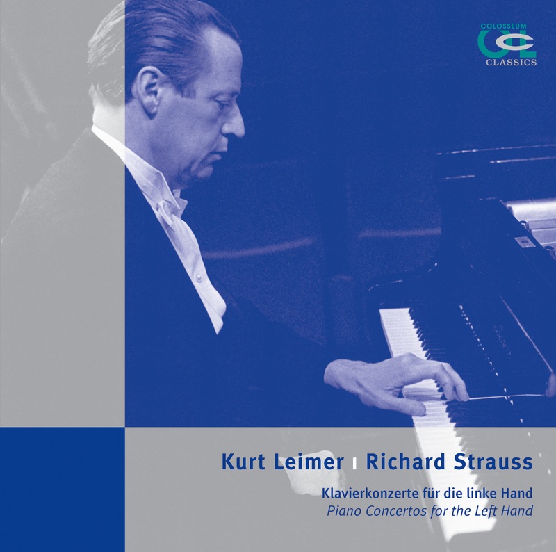 Обложка альбома «Leimer & Strauss: Piano Concertos for the Left Hand» — Kurt Leimer, Herbert von Karajan & London Philharmonic Orchestra