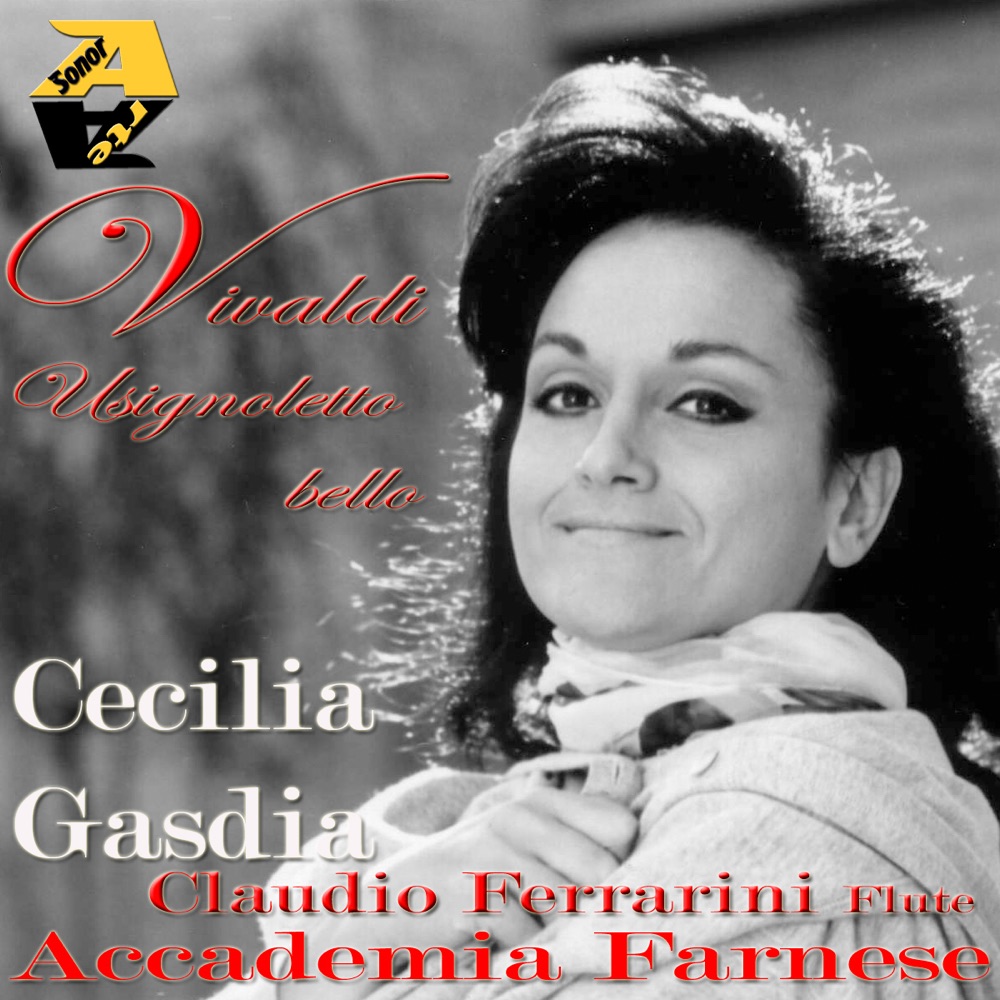 Обложка альбома «Antonio Vivaldi: Cantate "Usignoletto bello"» — Cecilia Gasdia, Claudio Ferrarini & Accademia Farnese