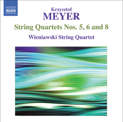Meyer: String Quartets Nos. 5, 6 and 8 - Wieniawski String Quartet Cover Art