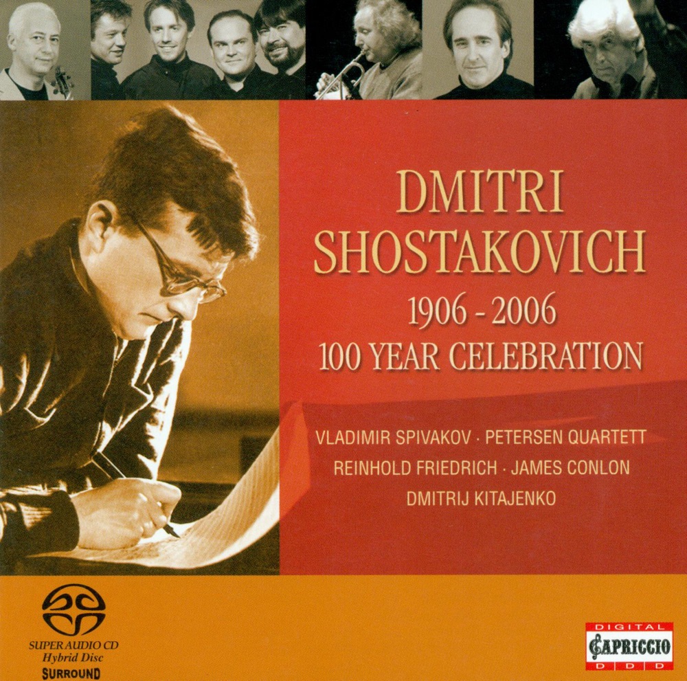 Обложка альбома «Shostakovich: 100 Year Celebration (1906-2006)» — Michail Jurowski, Rundfunk-Sinfonieorchester Berlin & Jelena Zaremba