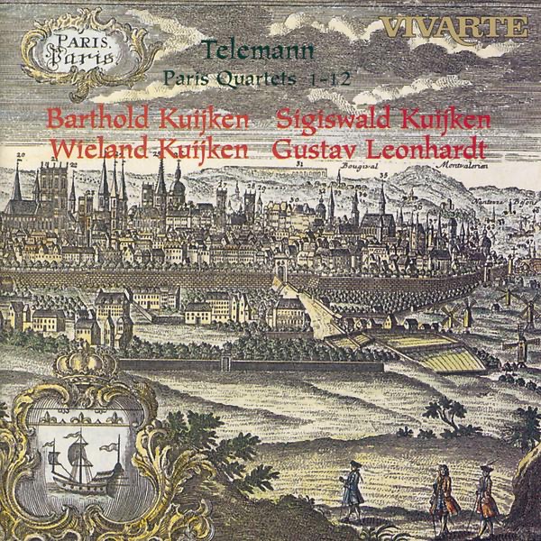 Telemann: Paris Quartets cover art