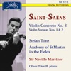 Saint Saëns: Violin Concerto No. 3, Violin Sonatas Nos. 1 and 2