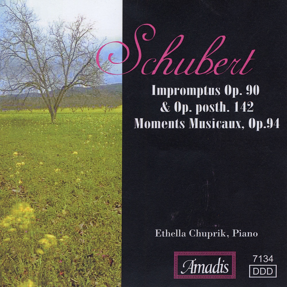 Обложка альбома «Schubert, F.: 6 Impromptus - 6 Moments Musicaux (Excerpts)» — Ethella Chuprik