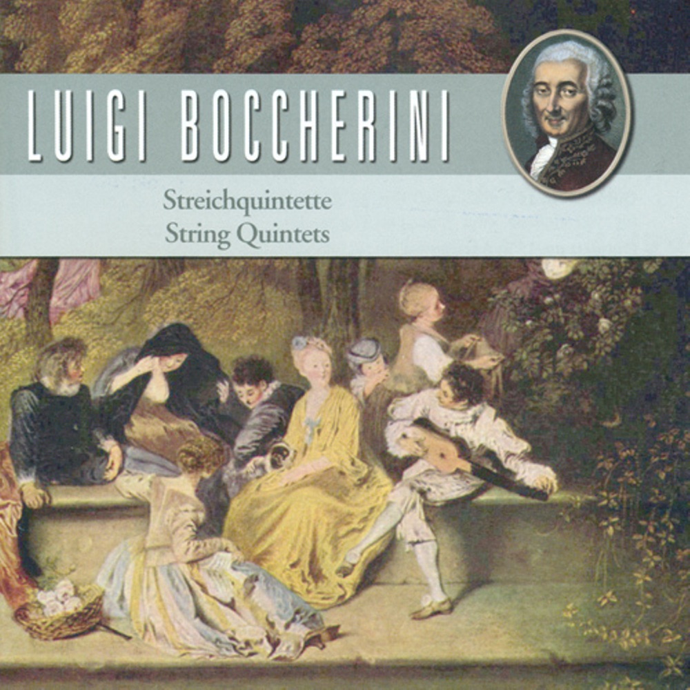 Обложка альбома «Boccherini: String Quintets Nos. 15, 16, 23, and 62» — Petersen Quartet, Ulrich Knorzer & Guido Schiefen