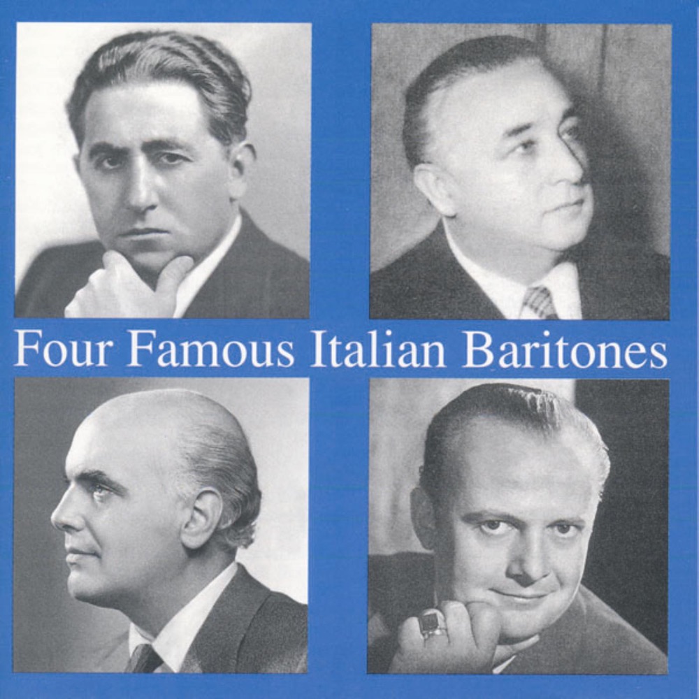 Обложка альбома «Four Famous Italian Baritones» — Gino Bechi