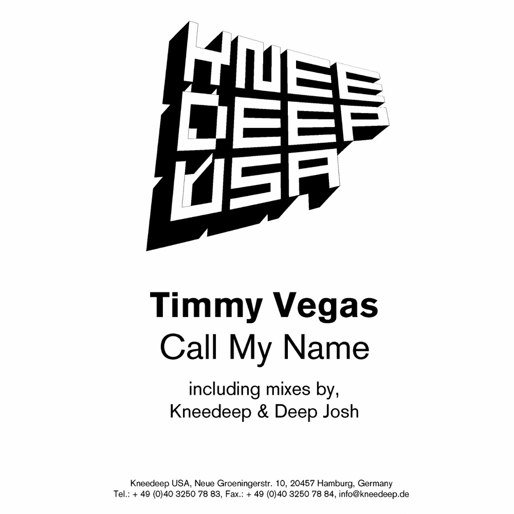 Обложка альбома «Call My Name - Single» — Timmy Vegas