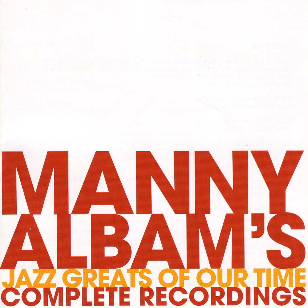 Обложка альбома «Jazz Greats Of Our Time» — Manny Albam