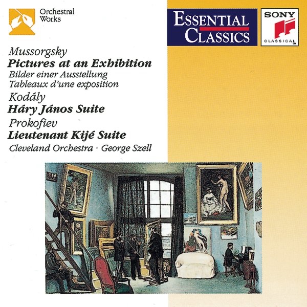 Mussorgsky: Pictures At an Exhibition; Kodály: Hary János Suite; Prokofiev: Lieutenant Kijé Suite cover art