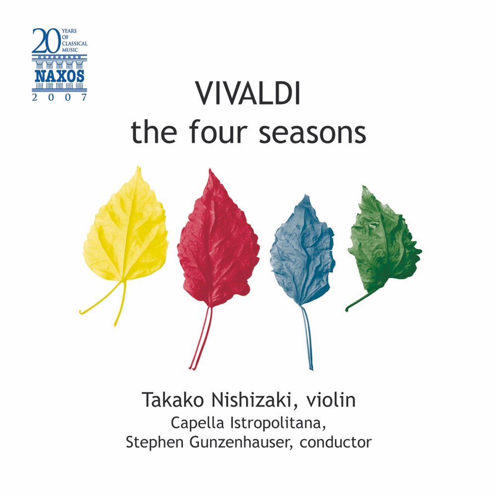 Обложка альбома «Vivaldi, A.: 4 Seasons (The) - Concerto Alla Rustica» — Takako Nishizaki, Stephen Gunzenhauser & Capella Istropolitana