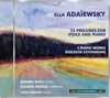 Adaiewsky: 24 Preludes for Voice and Piano - Piano Music - Berceuse estonienne