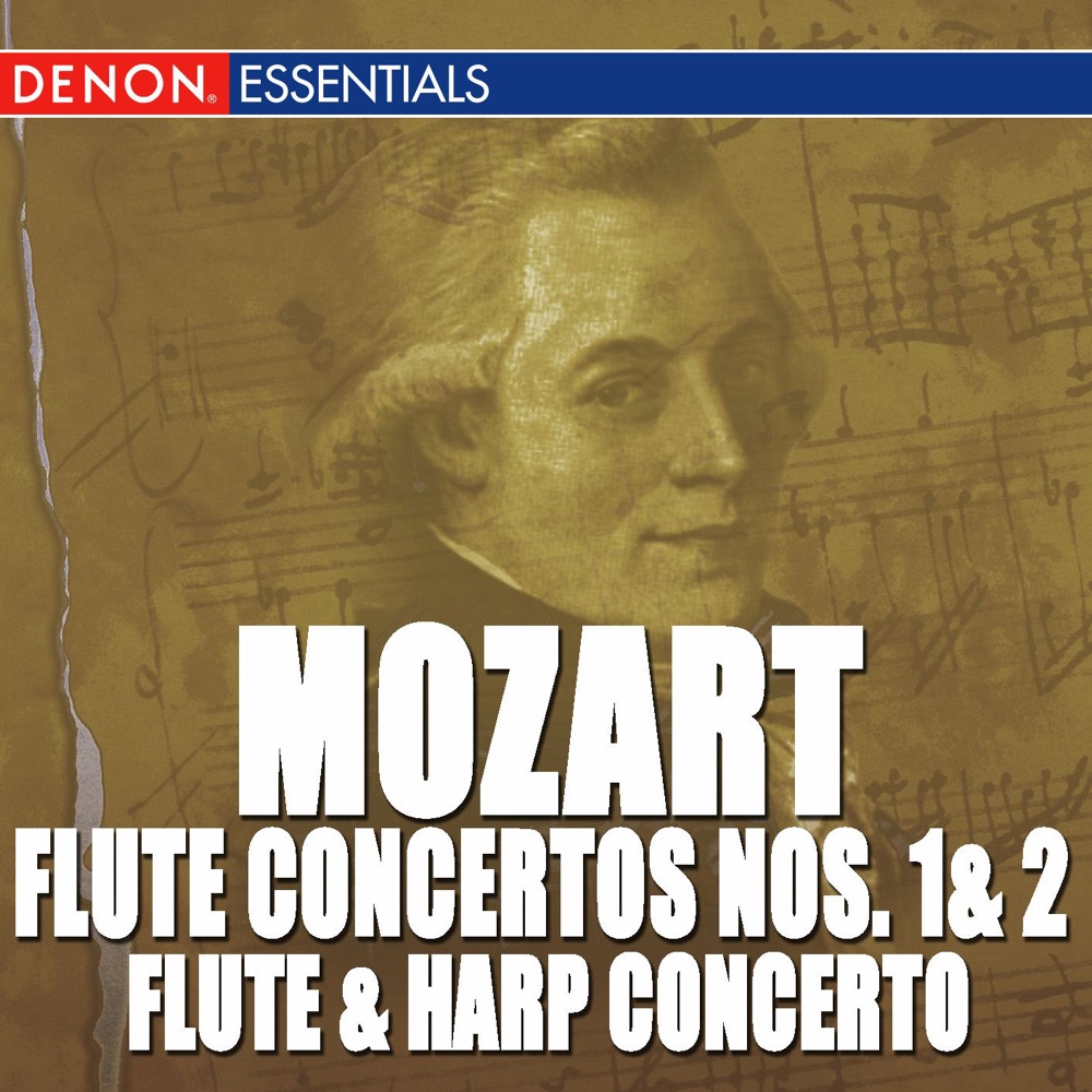 Обложка альбома «Mozart: Flute & Harp Concerto - Flute Concertos Nos. 1, 2» — Mozart Festival Orchestra, Alberto Lizzio & Alfons Gruber