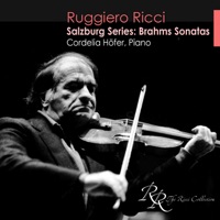 Brahms, J.: Violin Sonatas Nos. 1-3 - Ruggiero Ricci & Cordelia Höfer