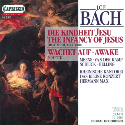 Bach, J.C.F.: Kindheit Jesu (Die) - Wachet Auf, Ruft Uns Die Stimme - 5 Sacred Songs