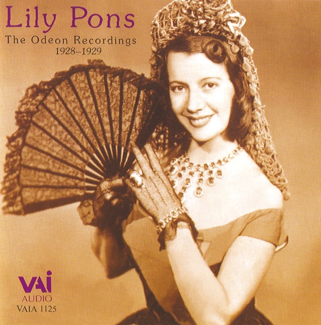 Обложка альбома «Lily Pons: The Odeon Recordings (1928-1929)» — Lily Pons, Grand Orchestra & Gabriel Cloez