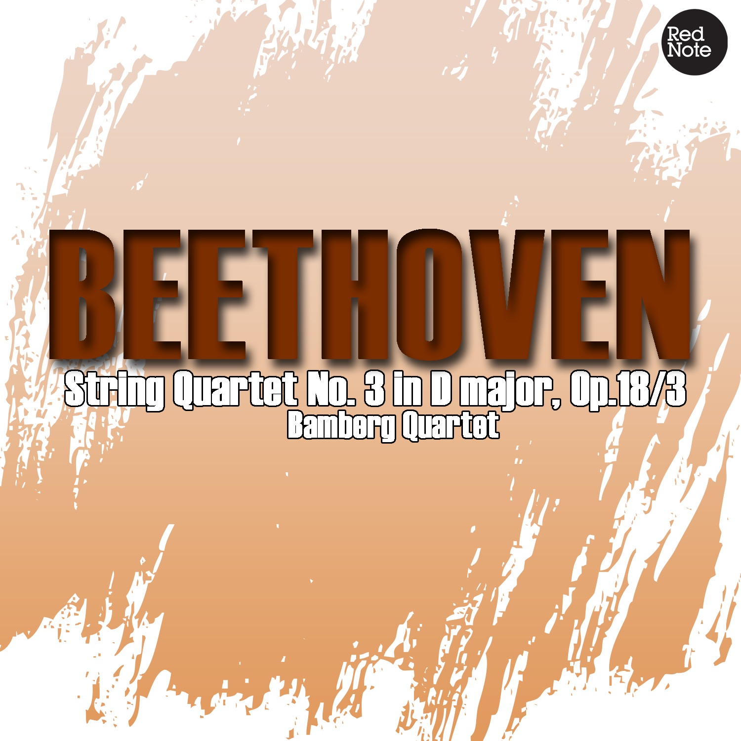 Beethoven: String Quartet No. 3 in D major, Op.18/3 by Bamberg Quartet album cover