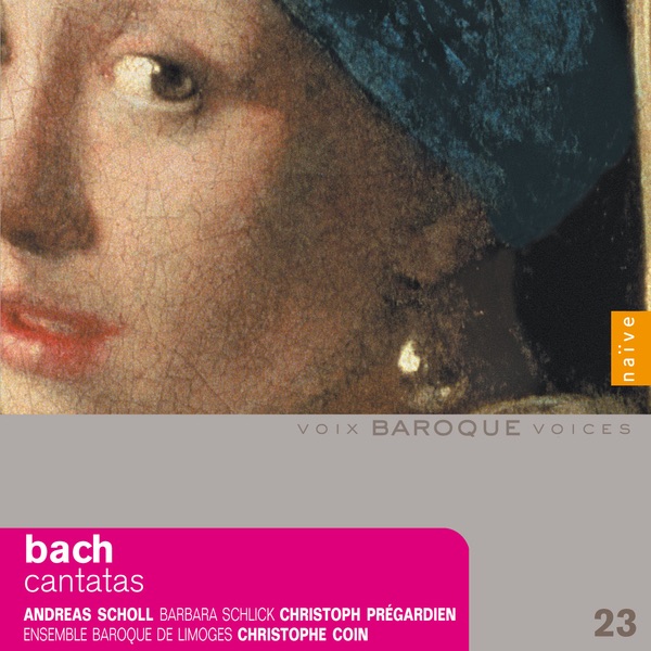 Обложка альбома «Bach: Cantatas 180, 49 & 115» — Christophe Coin, Andreas Scholl & Ensemble Baroque de Limoges