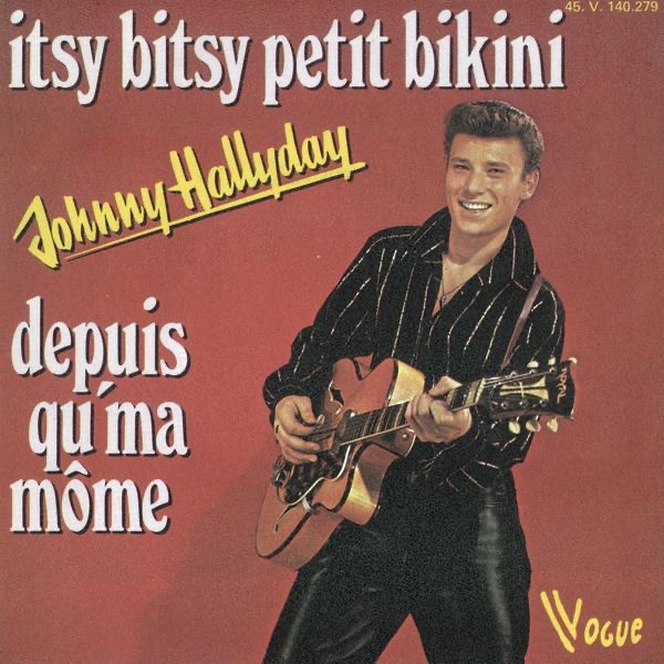 Itsy bitsy petit bikini - Single - Johnny Hallyday