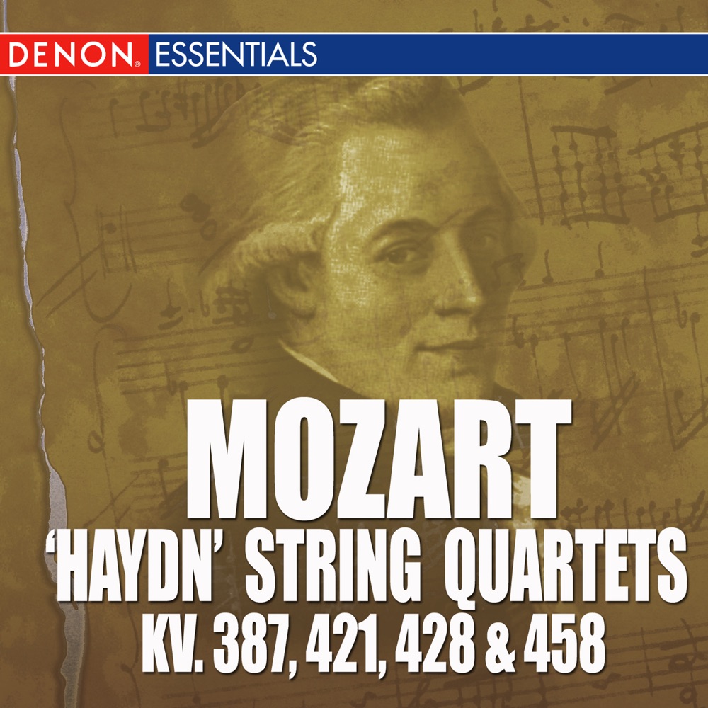 Обложка альбома «Mozart: 'Haydn' String Quarets - KV. 387, 421, 428 & 458» — Mozarteum Quartet Salzburg