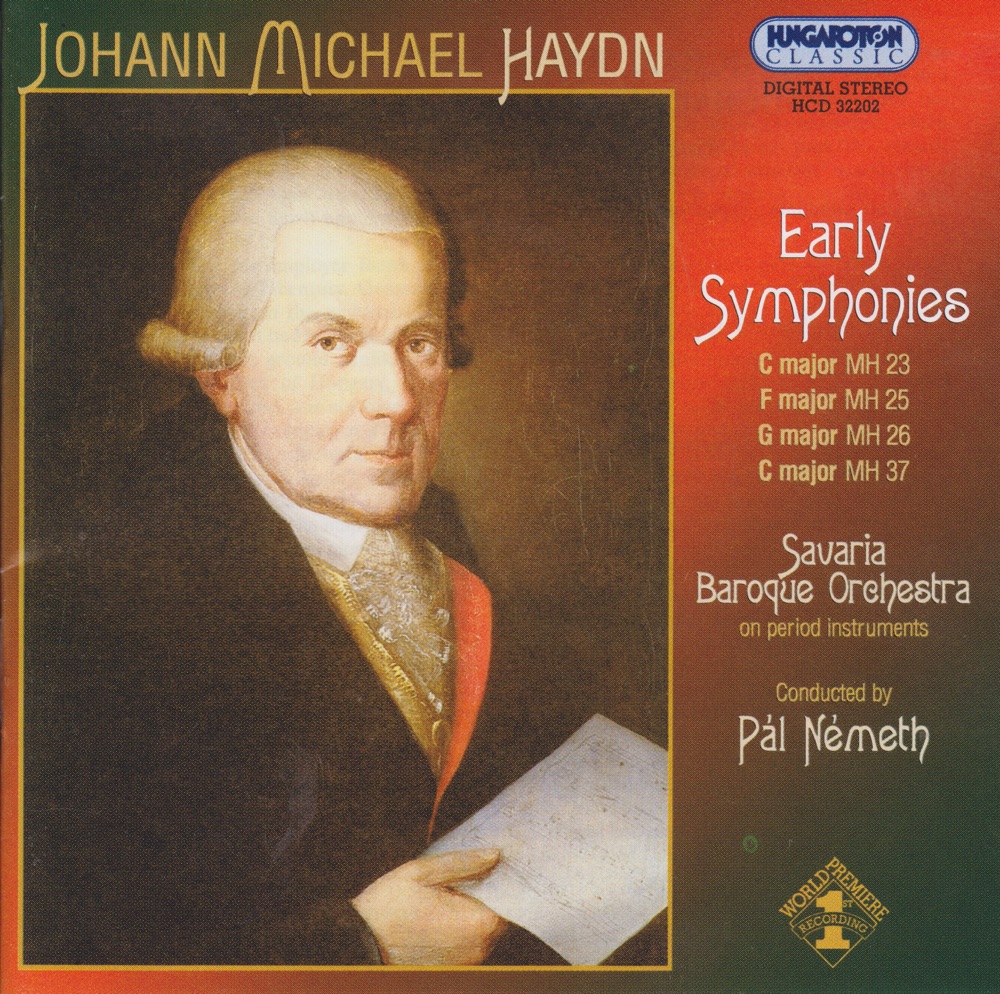 Обложка альбома «Early Symphonies» — Savaria Baroque Orchestra & Pál Németh
