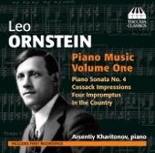 Ornstein: Piano Music, Vol. 1 artwork