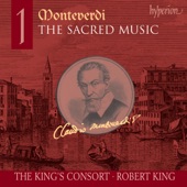 Monteverdi: The Sacred Music, Vol. 1 artwork