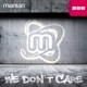 We Don t Care Single