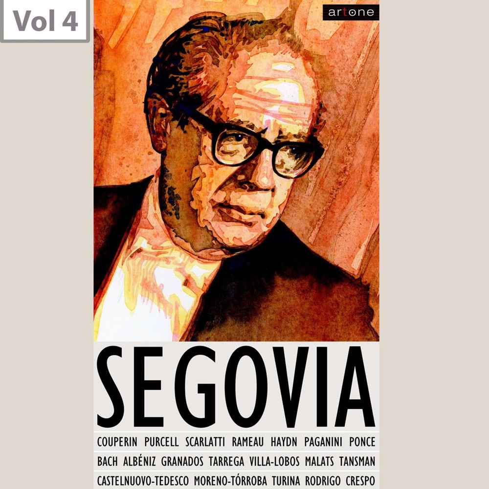 Обложка альбома «Andrès Segovia,  Vol. 4» — New London Orchestra, Alec Sherman & Andrés Segovia