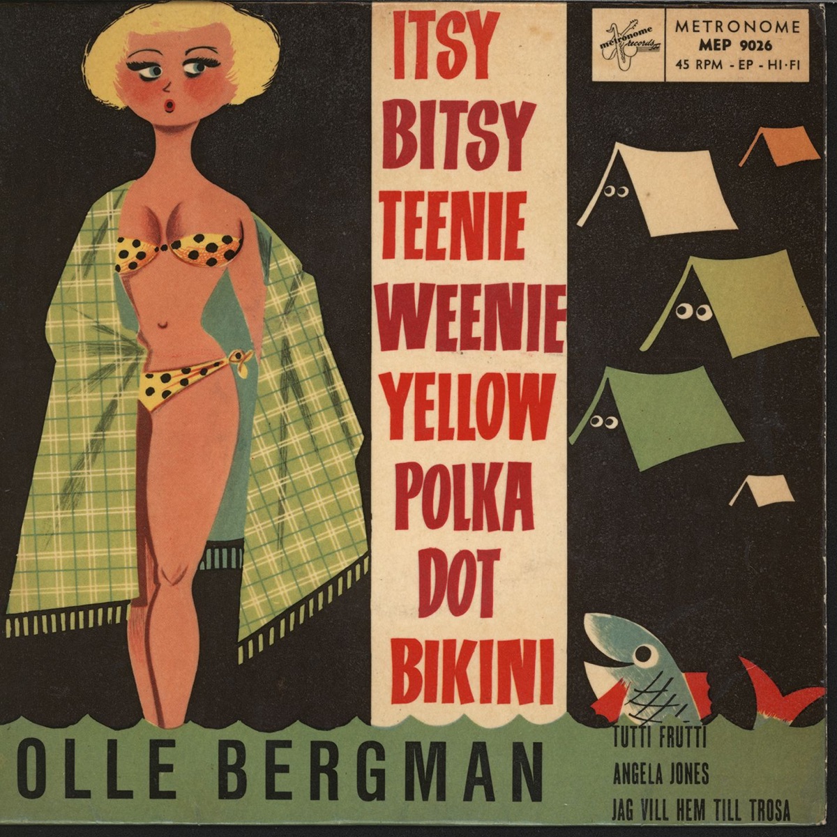 Itsy Bitsy Teenie Weenie Yellow Polka Dot Bikini - EP - Album by Olle  Bergman - Apple Music