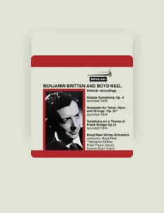 Listen to Boyd Neel String Orchestra, watch music videos, read bio, see tour dates & more!