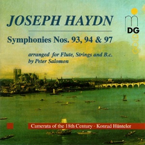 Haydn: Symphonies Nos. 93, 94 & 97 (Arranged for Flute and Strings)