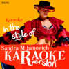 Karaoke (In the Style of Sandra Mihanovich) - Ameritz Spanish Karaoke