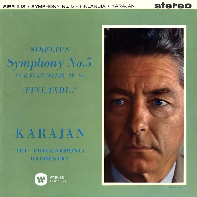 Sibelius: Symphony No. 5 & Finlandia by Herbert von Karajan