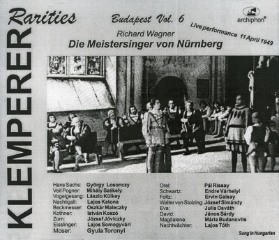 Klemperer Rarities: Budapest, Vol. 6 (1949)