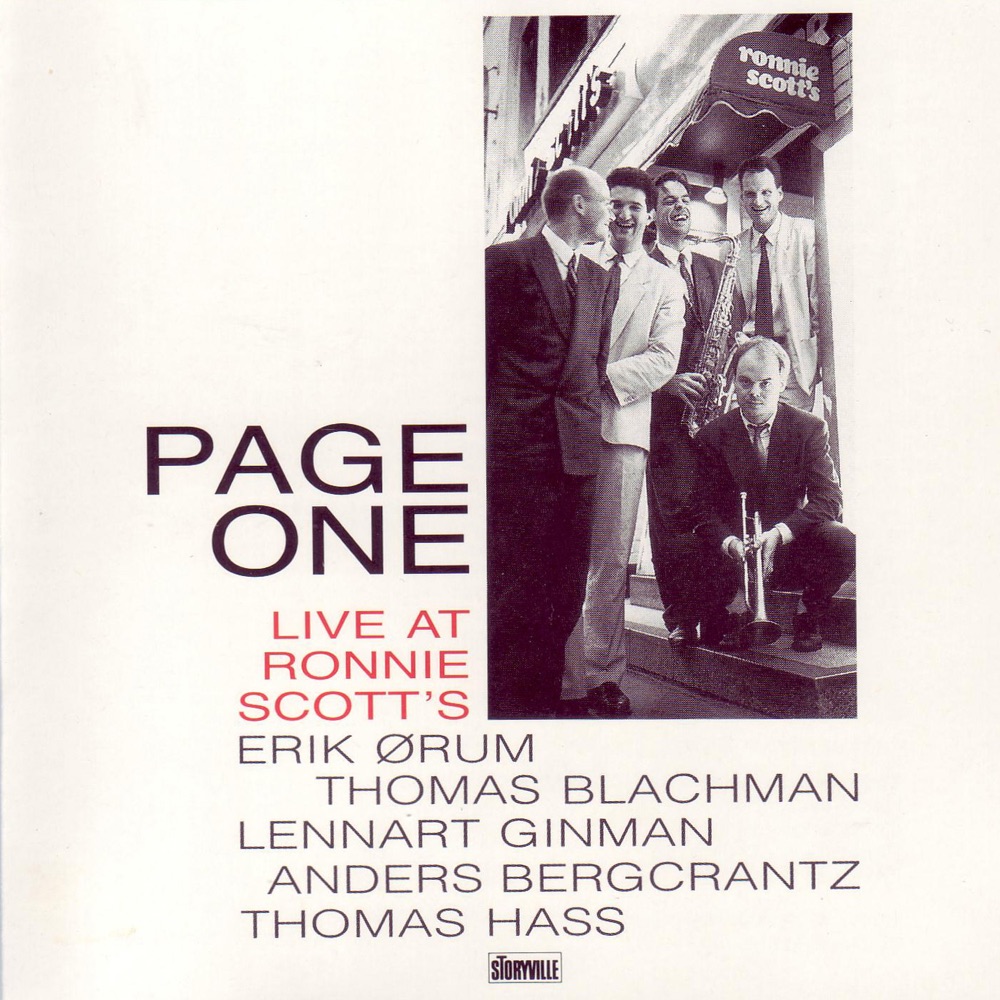 Обложка альбома «Live At Ronnie Scott's» — Page One