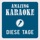 Amazing Karaoke-Diese Tage (Ich liebe diese Tage) [Karaoke Version] [Originally Performed By Kris & Dante Thomas]