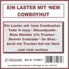 Ein Laster mit 'nem Cowboyhut