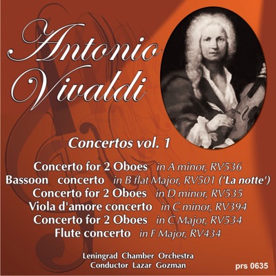 Antonio Vivaldi. Viola D'amore Moncerto in C Minor, RV 394 - Single