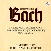 J.S.BACH: Three part inventions for keyboard ("Sinfonias")